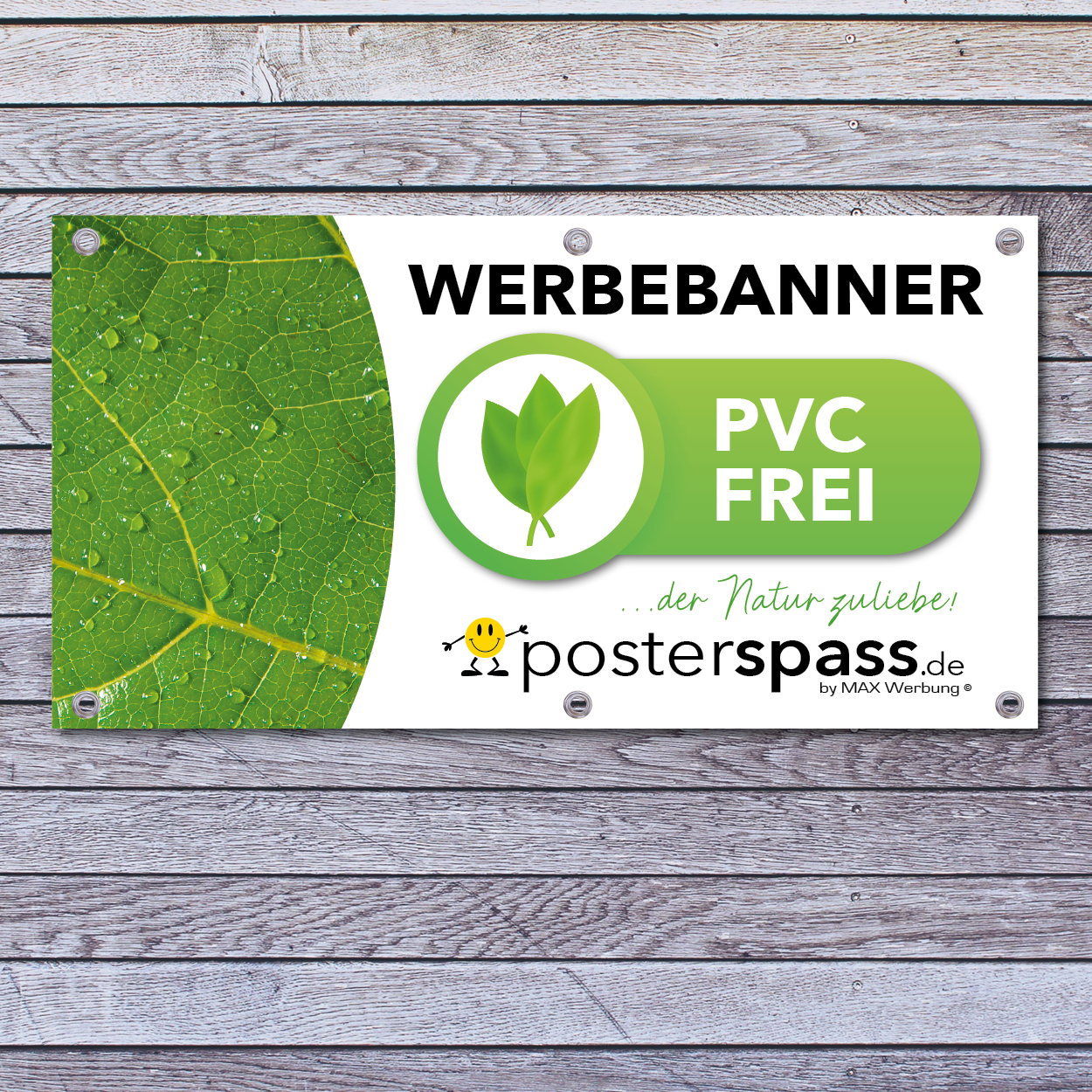 PVC-freie Werbebanner verschiedene feste Formate zum gestalten PVC-freie Werbebanner verschiedene feste Formate zum gestalten